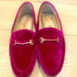 Sam Edelman fuchsia loafers